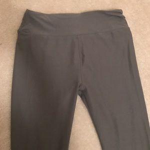 LULAROE Solid Gray OS Leggings